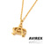AVIREX AC LOGO NECKLESS GOLD 422899906画像
