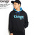range range logo pull over hoody spot color -BLACK/BLUE- RG19F-SW10画像