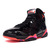 NIKE (WMNS) AIR JORDAN 7 RETRO "BLACK PATENT LEATHER" BLACK/BRIGHT CRIMSON/SMOKE GREY 313358-006画像