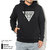 GUESS Velvet Print Logo Pullover Hoodie MJ4K8474K画像