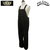 BLACK SIGN Playing Card Pattern Original Discharge Printing Button Fly Apron Overalls BSFP-19501B画像