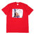 Supreme 19FW Bible Tee RED画像