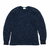 BURGUS PLUS L/S Indigo Waffle Tee HBP-015画像