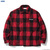 RADIALL FLAGS - REGULAR COLLARED SHIRT L/S (RED)画像