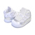 NIKE JORDAN 11 CRIB BOOTIE white/metallic silver CI6165-100画像