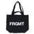 POP BY JUN &times; Fragment Design FRGMT TOTE BAG BLACK画像