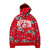 Billionaire Boys Club BB ISLAND PULLOVER HOODIE RED 891-8311-RED画像
