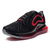 NIKE AIR MAX 720 MESH BLACK/LASER BLUE/FLASH CRIMSON CN9833-001画像