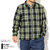 STUSSY Gunn Plaid Zip Up L/S Shirt 1110072画像