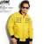 LEFLAH BACK EMBROIDERY MA-1 -YELLOW-画像