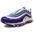 NIKE (WMNS) AIR MAX 97 SUMMIT WHITE/BLIGHT BLUS/PURPLE/VOLT CI7388-101画像