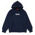 Supreme 19FW Bandana Box Logo Hooded Sweatshirt NAVY画像