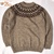PETER BLANCE FAIRISLE YOKE BEIGE画像