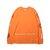 Billionaire Boys Club BB UNIVERSES L/S T-SHIRT ORANGE 891-9200画像