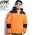 LEFLAH 2WAY NYLON DOWN JACKET -ORANGE-画像