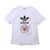 adidas UNISEX TEE WHITE GK7165画像