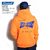 RADIALL BOWTIE - HOODIE SWEATSHIRT L/S -ORANGE- RA20SS-CUT020画像