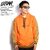 LEFLAH PULLOVER JERSEY PARKA -ORANGE- LEFPK05-2021SSO画像