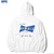 RADIALL BOWTIE - HOODIE SWEATSHIRT L/S (WHITE) 20SSCUT020画像