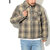 STUSSY Heavy Brushed Plaid Zip Up Shirt Jacket 1110084画像