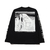 THE NORTH FACE L/S SLEEVE GRAPHIC TEE BLACK NT32042画像