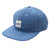 LQQK Studio DENIM LOGO HAT WASHED DENIM画像