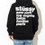 STUSSY Italic Hooded Sweat 1924493画像
