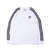 adidas 3 STRIPES LS TEE WHITE/BLACK/BLACK GJ9571画像