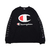 Champion × ATMOS LAB L/S T-SHIRT BLACK C8-R410-090画像