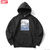 OBEY BOX FIT PREMIUM HOOD "OBEY×BEASTIE BOYS×GEF" (BLACK)画像