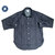 POST OVERALLS 3201 1102 LIGHT INDIGO SHIRTS indigo画像