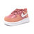 NIKE FORCE 1 LV8 VDAY TD "VALENTINE'S DAY" PINK QUARTZ/WHITE/METALIC GOLD CD7417-600画像