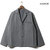 ULTERIOR TWISTED CHAMBRAY GABARDINE OVER SHIRT ULSH05-20A18U画像