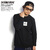 DOUBLE STEAL SMALL SQUARE L/S TEE -BLACK- 996-15048画像