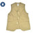 POST OVERALLS 1512 P/C TYPEWRITER ROYAL TRAVELER VEST khaki画像