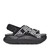 UGG Australia LA Cloud Sandal BLACK / LOGO 1110090-BCKL画像
