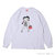 COCA-COLA x BETTY BOOP&trade; L/S T-SHIRT WHITE BK-84画像