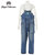 Nigel Cabourn LYBRO NAVAL DUNGAREE KUROKI DENIM heavy wash画像