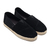 TOMS ALPARGATA ROPE Black Suede Embossed T/Rope 10014986画像