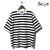 Scye BORDER HRIZONTAL STRIPE PANELLED T-SHIRT 1120-21211画像