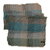 DAPPER'S Gingham Check Stole by V-FRAAS GREEN LOT1381画像