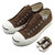 CONVERSE JACK PURCELL SLIP RH BROWN 33300270画像