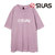 SILAS BIO SILAS LOGO PRINT TEE PURPLE 110201011031画像