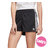 adidas Originals 3 STRIPES SHORTS BLACK/WHITE FM2610画像