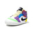 JORDAN BRAND JORDAN 1 CRIB BOOTIE WHITE/BLACK/TEAM ORANGE/PURPLE/GREEN AT3745-109画像