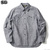 BLUCO CHAMBRAY WORK SHIRTS L/S (BLACK) OL-121-020画像