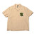 Billionaire Boys Club CHENILL PATCH DOLLAR S/S OPEN COLLAR SHIRT BEIGE BBCJP201W002-BE画像