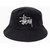 STUSSY Big Logo Canvas Bucket Hat 132967画像