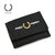 FRED PERRY GRAPHIC VELCRO WALLET BLACK L8277-102画像