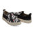 TOMS TRVL LITE SLIP-ON Black Floral Print 10013243画像